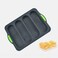 W WBLD Silicone Loaf PanNonStick Bread Pan for Baking French Hotdog DIY Cooking Bread Buns Baguette Tray Cake Mold for Homemade4 Cavity