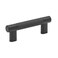 Amerock  Kitchen Cabinet Pull  Black Bronze  3 in  34 in 76 mm  96 mm CentertoCenter  Bronx  1 Pack  Furniture Hardware  Cabinet Handle  Bathroom Drawer Pull