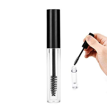 1pc Mascara Tube Mascara Bottle Empty Eyelashes Tube Eyelash Cream Container Bottle Portable Container Bottle Empty Eyelashes Growth Oil Tube Container Empty Mascara Tube with Eyelash Wand10ml