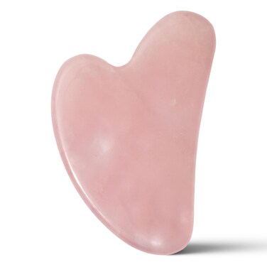 Trilogy Gua Sha Massage Stone Rose Quartz Facial Tool