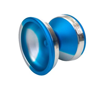 YoYoFactory Edge Fade Yoyo Blue Silver