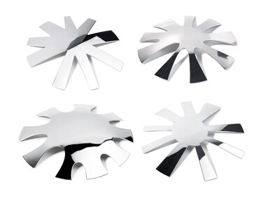 4PCS Tool Kit Nail Cutter BetterJonny Stainless Steel Nail Art Manicure Edge Trimmer Almond Shape Easy French Smile Cut V Line Diy Plate Module