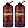 Natural Riches Peppermint Shampoo  Conditioner Set  Clarifying Formula for Thinning Hair Fights Hair Loss Promotes Hair Growth Hydrating  Refreshing Sulfate Free for Men Women 16 fl oz each