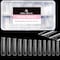 UNA GELLA Extra Long Tapered Sqaure Nail Tips Full Cover 504pcs No C Curve Clear Gel Nail Tips XXL Long Straight Nails Tips Acrylic Nails Long Square Gel X Nails for DIY Nail Art 12 Sizes