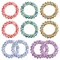Spiral Hair Ties Coil Hair Ties 10 Pcs Hair Ties Small Colorful Hair Coils Phone Cord Hair Rings Ponytail Holder Coil for Women Girls Perfect for Thick Thin Short Long and Any Hair Color