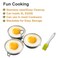 Stainless Steel Egg Poacher Perfect Poached Egg Maker Round Egg Cooker Rings For Breakfast Cooking Tool 3 Poached Egg Cups