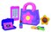 Nothing But Fun Toys Lets Pretend Play Purse Set Designed for Children Ages 2 Years Multi