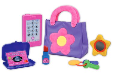 Nothing But Fun Toys Lets Pretend Play Purse Set Designed for Children Ages 2 Years Multi
