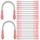 10PCS Facial Hair Remover Spring for Women Face Chin Cheek Mustache Upper Lip Hair Remover Spring Epilator Threading Tool
