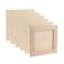 Wood Canvas Boards for Painting Dedoot 6 Pcs 47 Square Unfinished Wood Painting Board 02 Deep Cradle Birch Wood Paint Pouring Panel Boards for Painting Art  Craft