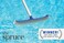 Poolmaster 20160 HeavyDuty Vinyl Liner Swimming Brush with Rubber Bumper for Above or In Ground Pools 18Inches Multi