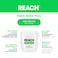 Reach Waxed Dental Floss  Effective Plaque Removal Extra Wide Cleaning Surface  Shred Resistance  Tension Slides Smoothly  Easily PFAS FREE  Mint Flavored 55 Yards 1 Pack