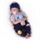 Kaydora Reborn Baby Doll Boy 22 inch Soft Weighted Body Cute Lifelike Handmade Silicone Sleeping Doll
