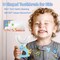 U Shaped Toothbrush  for Kids Manual Whole Mouth Toddler Toothbrush Age 24 5 6  up Food Grade Soft Silicone Brush 360 Oral Teeth Cleaning Good for Dental Health 2 Blue
