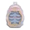 Miz Barn Daily Natural Look False Eyelashes 4 Pairs Natural Soft Lightweight Comfortable Short Lashes Luxurious Clear Band Handmade False EyelashesM12
