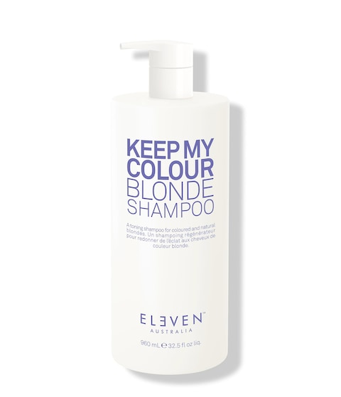 ELEVEN AUSTRALIA Keep My Colour Blonde Shampoo Perfect For Any Blonde Natural or Not  325 Fl Oz