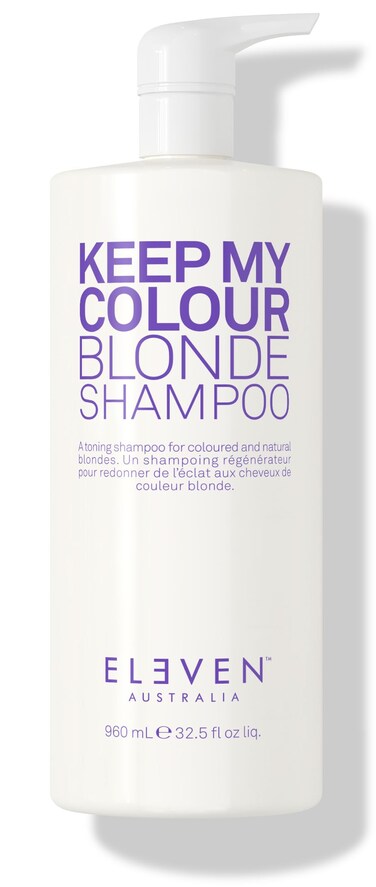 ELEVEN AUSTRALIA Keep My Colour Blonde Shampoo Perfect For Any Blonde Natural or Not  325 Fl Oz