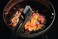Napoleon Charcoal Rake and Tongs Charcoal BBQ Grill Accessory Rake Charcoal Lift Cooking Grids Move Hot and Cold Charcoal And Ash Without Getting Dirty Keep Hands Safely Away From Heat