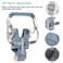 Ocanoiy Baby Walking Harness Handheld Baby Walker Assistant Belt Adjustable Toddler Infant Walker Safety Harnesses Standing Up Walking Learning Helper with Detachable Crotch for 924 Month Old Blue