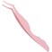 Pretty memory Eyelash Applicator Tool DIY False Curved Eyelash Extension Tweezer for Volume Lashes Application and Removal Pink