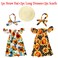 Doll Clothes Accessories Include 2pc Summer OffShoulder Long Dresses 2pc Scarfs and 1pc Straw Hat for 18 inch American Girl Doll