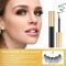 Magnetic Eyelashes 14 Pairs False Lashes with 3 Tubes of Magnetic Eyeliner Magnetic Lashes Natural Look Kit with Tweezers Reusable No Glue