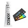 Golden Heavy Body Acrylic  2 oz Tube Bundle with a Lumintrail Colored Sticky Notes Set Iridescent Silver Fine 2 oz Tube