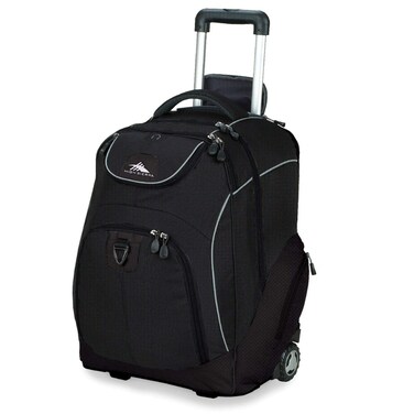 High Sierra Powerglide Wheeled Backpack Black One Size