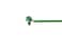 NSi PG14C Grounding Pigtail with 65Inch 14 AWG Solid with Combo Screw 50 Count 2500 Piece