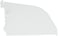 Wall Control Pegboard Shelf Divider for 9in Deep Pegboard Shelf Assembly for use with Wall Control Pegboard and Slotted Tool Board  White
