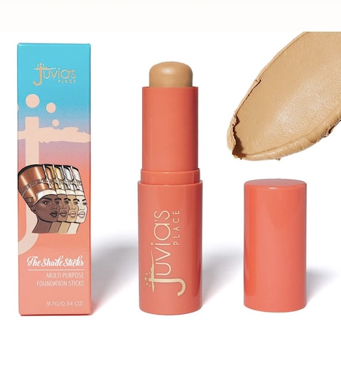 Juvias Place Shade Stick Foundation Concealer Contour Manila Medium wOlive Undertone 34 oz