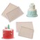 Fondant Impression Mat 4 Pcs Knitting Cake Border Silicone Mold Sweater Texture Design Silicone Cake Decorating Supplies for DIY Sugarcraft Paste Cupcake Baking Supplies