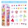 108PCS Dried Flowers for Nail Art  33 Color Lovely Natural Flower Nail Art 2 Color Foil Nail Art Nail Art Accessories Kits Dried Flowers for Resin Molds YWLI Dried Flowers  Foil