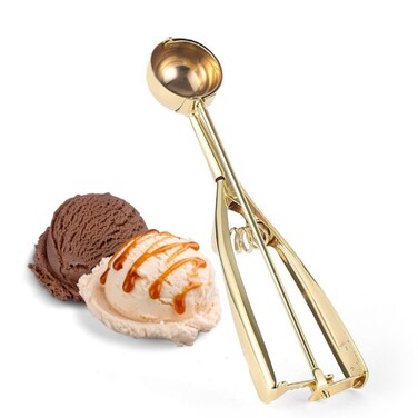Good Dees Gold Cookie Scoop 4 cm 188 stainless steel easy to use great for cookies muffins and ice cream