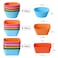 Silicone Lunch Bento Box 52 Pack Bento Lunch Box Bundle Dividers with Food Picks Lunch Accessories Durable Reusable BPAFree Freezer and Dishwasher Safe