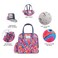 Fit  Fresh Lunch Bag For Women Insulated Womens Lunch Bag For Work Leakproof  StainResistant Large Lunch Box For Women With Containers Tumbler and Ice Pack Zipper Closure Wichita Bag Peacock