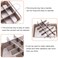 WSNB Brownie Pan 18 PreSlicer Carbon Steel Baking Pans Brownie Cutter Brownie Tray with Oil Brush PreCut Square Molds for Oven Baking Cupcakes Fudge  Chocolate 12 X 8 X 2 inches