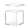 Dayaanee Acrylic Box with Lid 4 Pack Small Square Acrylic Container Plastic Square Cube Containers with Lid Storage Box 22x22x22Inch55X55X55mm for Candy Pill and Tiny Jewelry