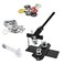 ChiButtons Button Maker Kit 25mm 1 Badge Press MachineB400  25mm Round Die Moulds  500 Set Button Components  Adjustable Circle Cutter BlackNew