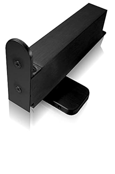 NHN Model PDC103WS Matte Black  Hydraulic Self Closing Concealed Door Closer for Wooden  Steel Doors Hold OpenMax Door Width 37 38 in
