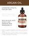 velona Argan Oil  4 Fl Oz With Dropper  Morocco Oil For Hair Growth Skin Body and Face Care  Unrefined Cold Pressed  100 Natural and Moisturizing Carrier Oil  Cap Kit