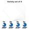 LITKO 8x10inch Polystyrene Flexible Craft Sheets  Plasticard  Styrene Plastic Sheets  Modeling  Crafting  Scratch Building  Displays  White Varity Pack