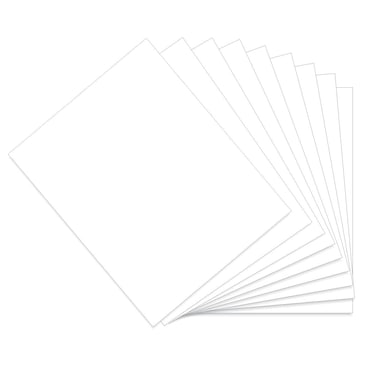 LITKO 8x10inch Polystyrene Flexible Craft Sheets  Plasticard  Styrene Plastic Sheets  Modeling  Crafting  Scratch Building  Displays  White Varity Pack