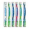 Preserve Eco Friendly Adult Toothbrushes Made in The USA from Recycled Plastic Soft Bristles Paperboard Package Colors Vary 6 Count Soft