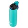 bubba Radiant Stainless Steel Rubberized Water Bottle with Straw 24 Oz Island Teal