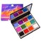 Narrative Cosmetics Tropical Sunset Eyeshadow Palette 12 Highly Pigmented Colors Professional TalcFree Eye Makeup