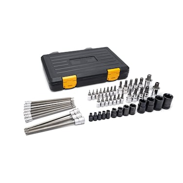 GEARWRENCH 49 Piece 14 38 12 Drive Torx Bit Socket Master Set  89087