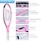LUNNADE Tennis Racket for Kids Junior 19212325 Inch Youth Tennis Racquet with Cover Suitable for Beginner Boys and Girls Age 312