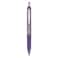 Pilot Precise V5 RT Refillable  Retractable Rolling Ball Pens Extra Fine Point 05 mm Purple Pack of 12