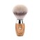MHLE KOSMO Olive Wood Silvertip Fiber Shaving Brush  Synthetic Luxury Shave Brush for Men Rich Lather